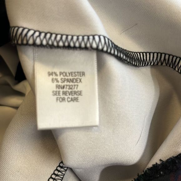 Apt 9 Women’s Floral Black And Blue Sleeveless Dress Size L - Picture 4 of 4